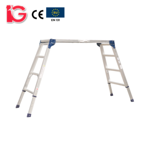Thang nhôm bàn, bậc 3 DWDH-401212 Hiệu IG KT 127*59*24cm