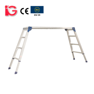 Thang nhôm bàn, bậc 3 DWDH-401512 Hiệu IG KT 157*59*24cm