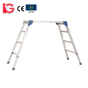 Thang nhôm bàn, bậc 3 DWH-451216 Hiệu IG KT 116*69*20cm
