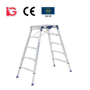 Thang nhôm bàn, 5 bậc, DWM-50 hiệu IG KT 155*71*17cm
