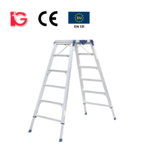Thang nhôm bàn, 6 bậc, DWM-60 hiệu IG KT 185*78*17cm