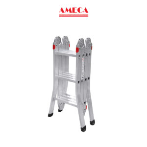 Thang nhôm gấp 4 đoạn Ameca AMC-M203C