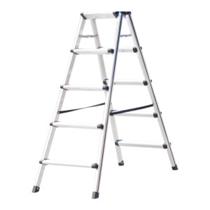 Thang nhôm gấp chữ A 5 bậc SGW-05 hiệu IG KT 146*58*25cm